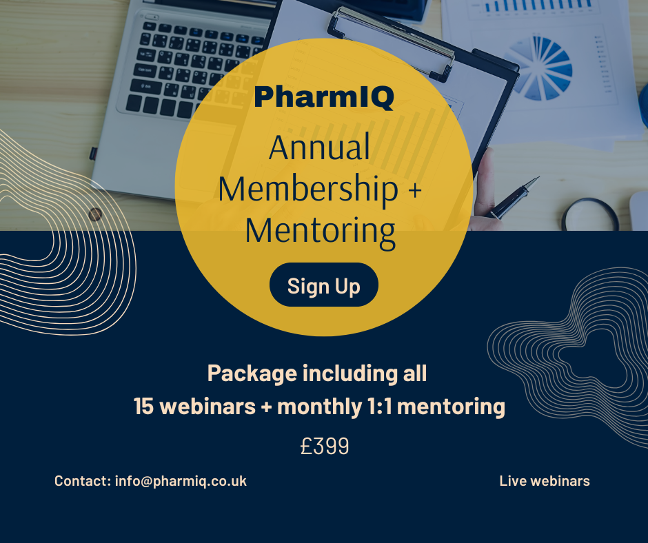 PharmIQ Annual Membership + Mentoring