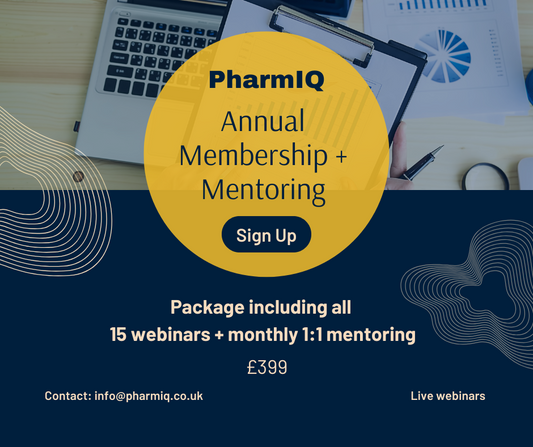 PharmIQ Annual Membership + Mentoring